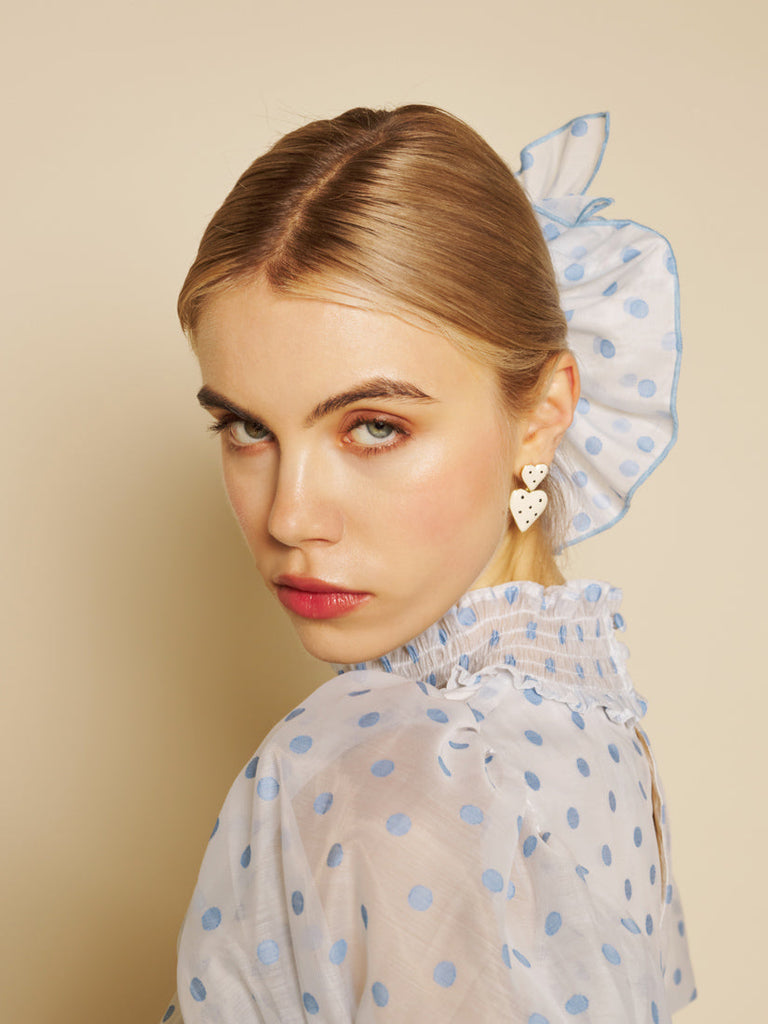 The Garden Atelier Stipple Spot Scrunchie