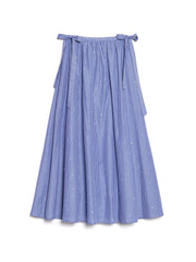 Ivy Stripe Midi Skirt