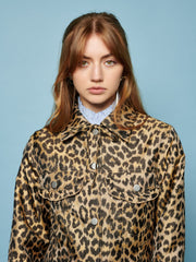 Lola Leopard Jacquard Jacket