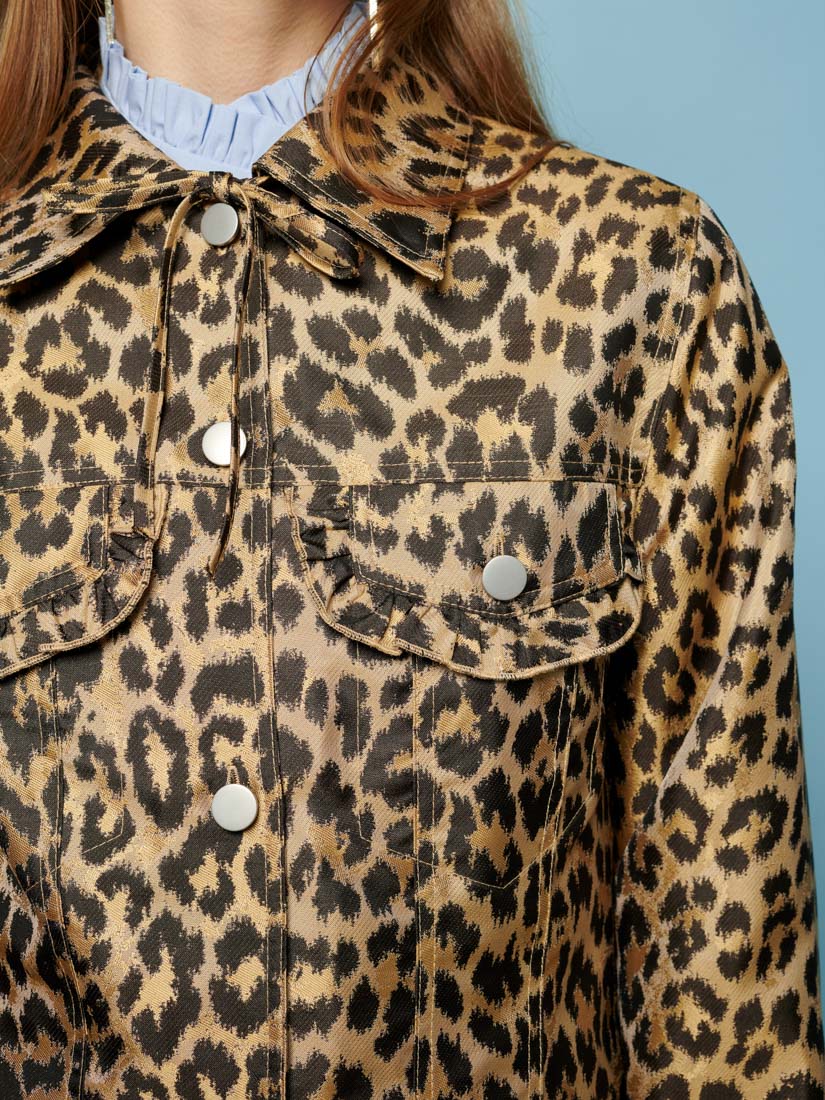 【Sister Jane】Lola ローラ レオパード ジャカード ジャケット Lola Leopard Jacquard Jacket – Sister Jane