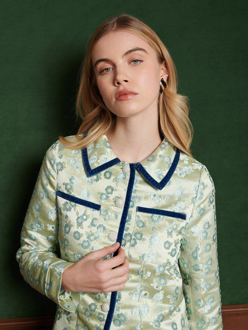 Marjorie Jacquard Jacket – Sister Jane