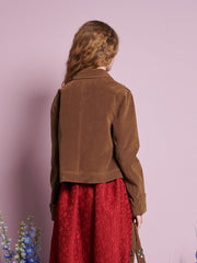Budding Jewel Jacket Chocolate Brown / Z