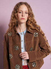 Budding Jewel Jacket Chocolate Brown / Z