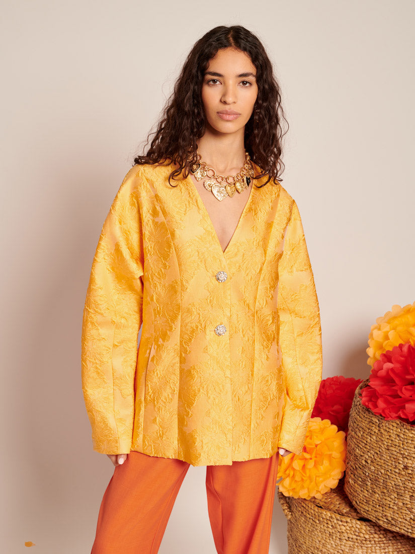 Sol Jacquard Blazer