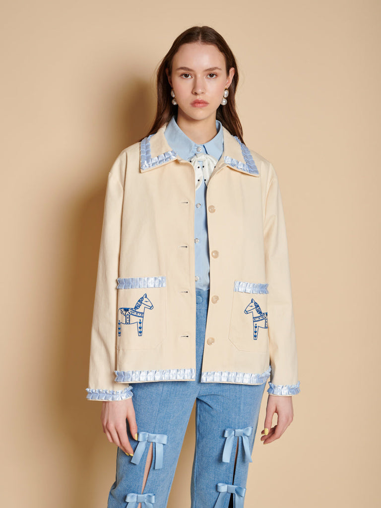 Larsson Applique Jacket
