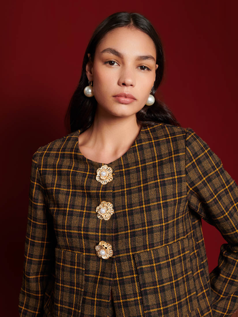 【sister jane】ドリームウィーンチェックジャケット DREAM Vienna Check Jacket – Sister Jane
