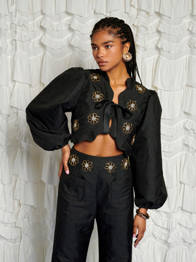<b>DREAM</b> Sol De Noche Beaded Jacket