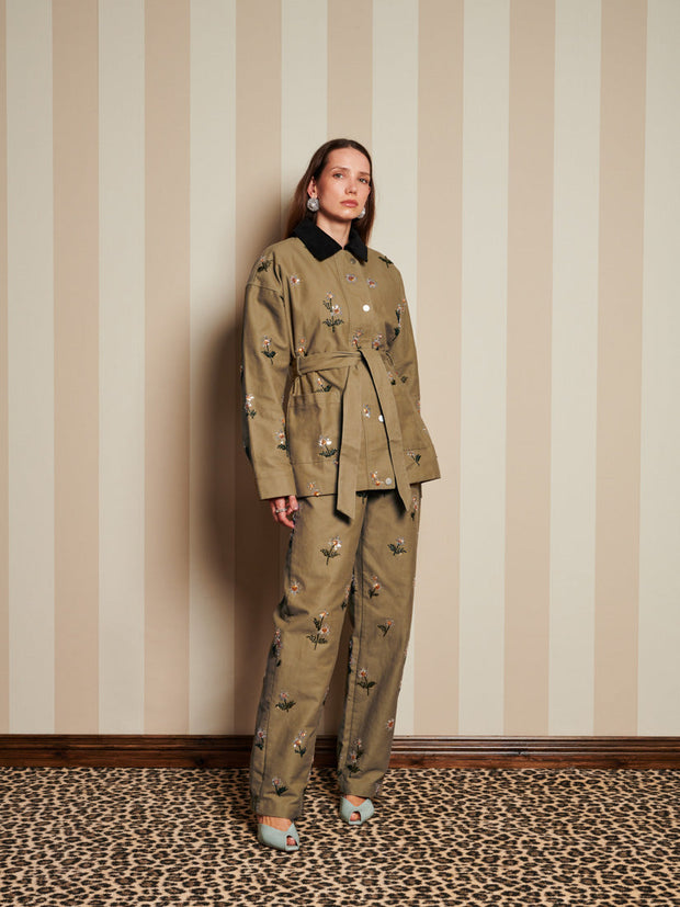 <b>DREAM</b> Chateau Flower Embellished Jacket