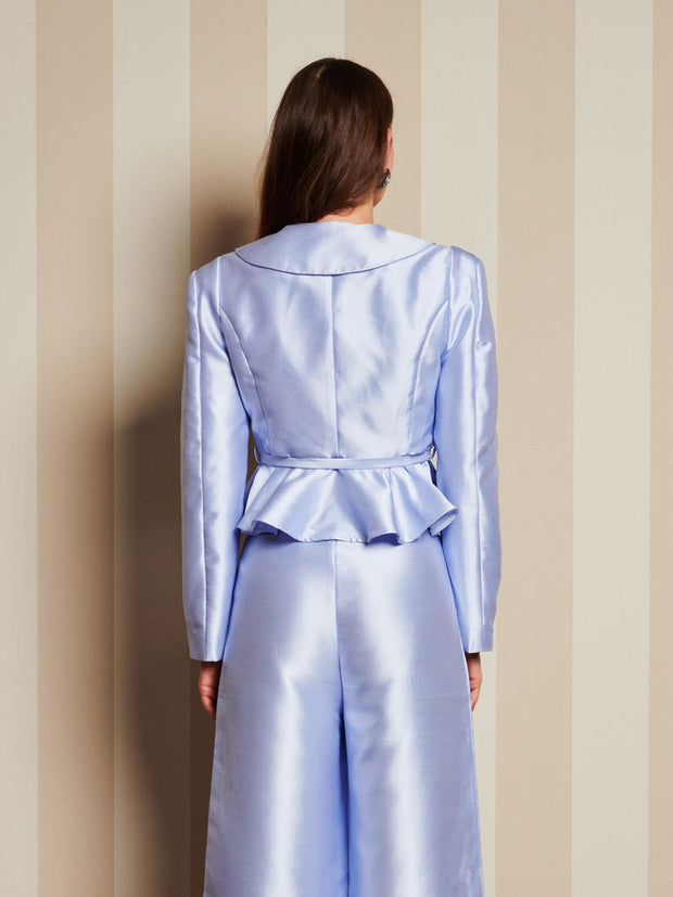 Haven Peplum Jacket Cornflower Blue / Z