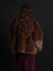 <b> Ghospell </b> Rylee Faux Fur Coat