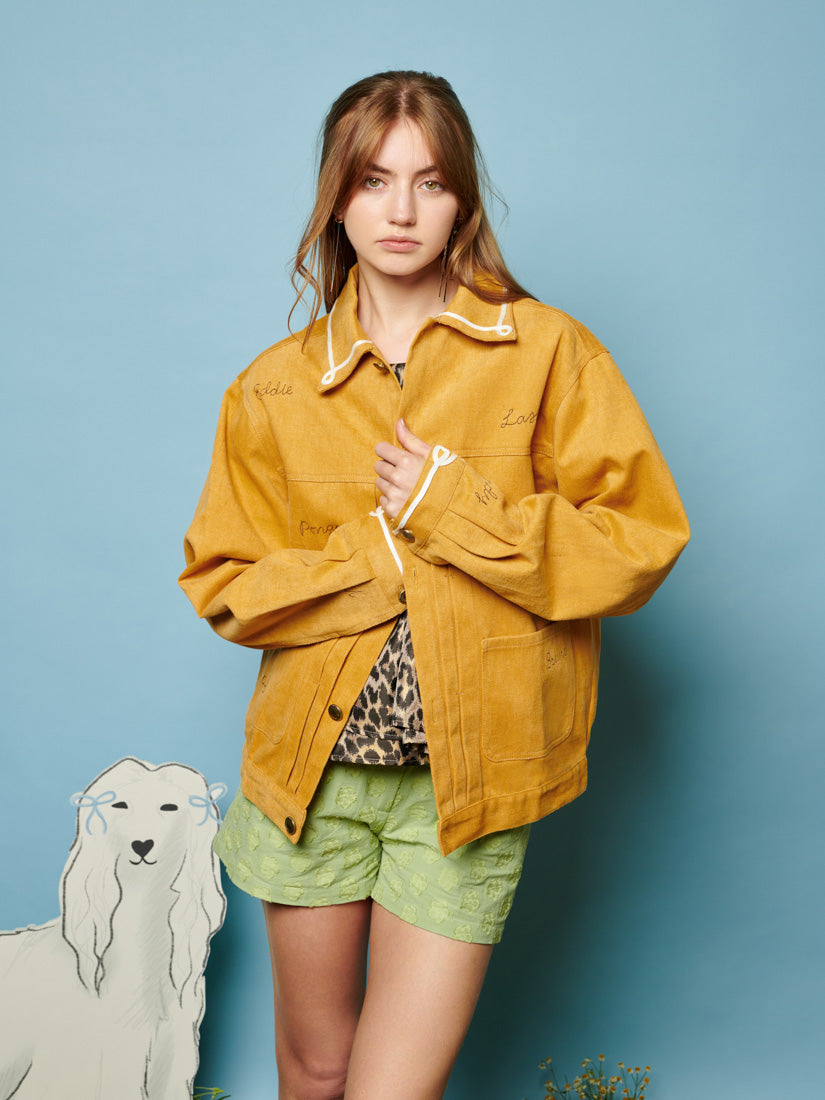 Friends Embroidery Jacket – Sister Jane