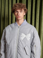 Heron Bow Bomber Jacket