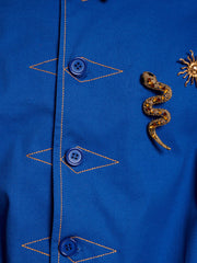 Mariposa Workwear Jacket Cobalt Blue / Z