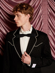 Frankie Polka Dot Single Breasted Blazer