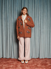 Odette Flower Embellished Jacket