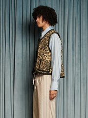 Ward Leopard Vest