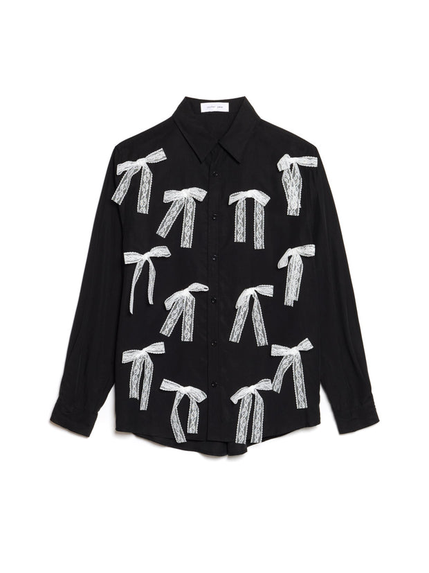 Gibson Lace Bow Shirt