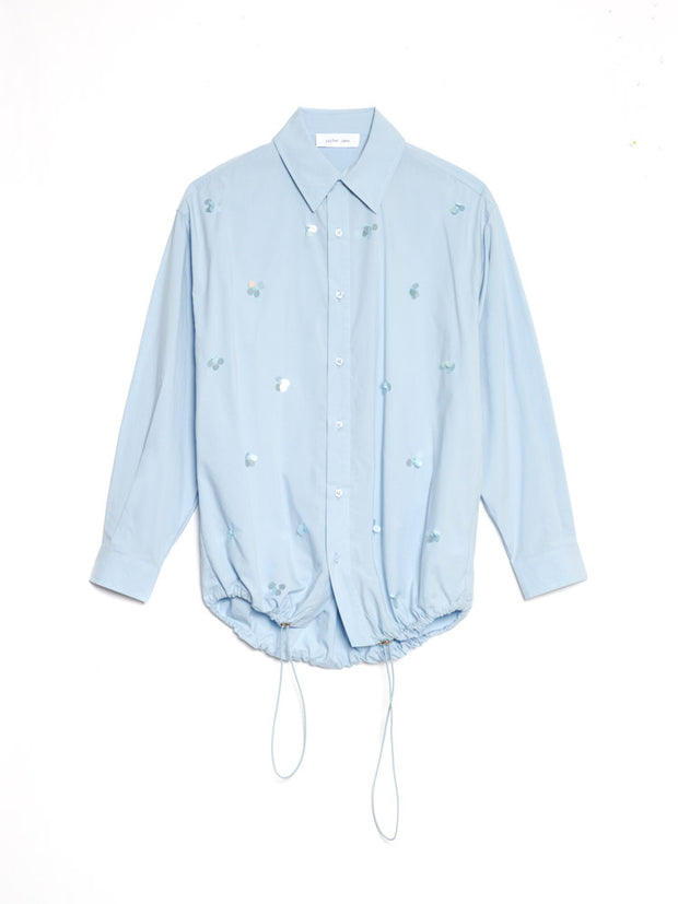Ellis Embellished Drawstring Shirt – Sister Jane