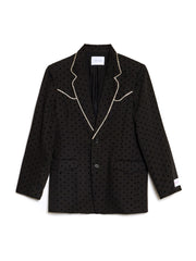 Frankie Polka Dot Single Breasted Blazer
