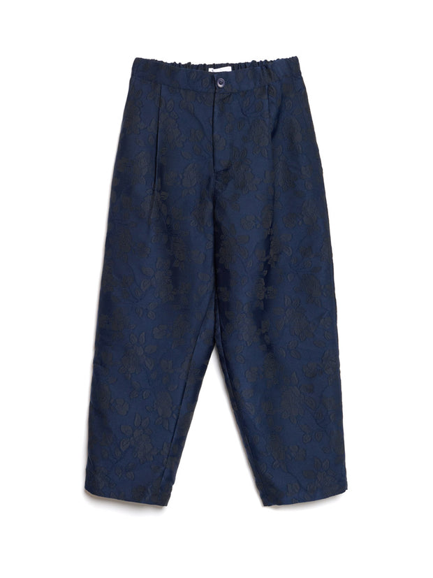 Dinah Jacquard Barrel Trousers