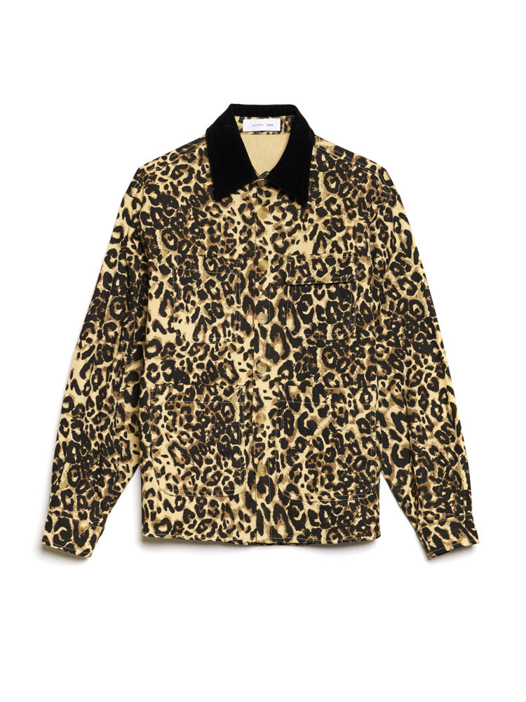 Conrad Leopard Worker Jacket – Sister Jane