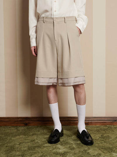 Drew Bermuda Shorts Mushroom Grey / Z
