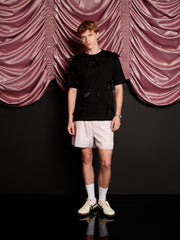 Rowan Sequin Stripe Shorts