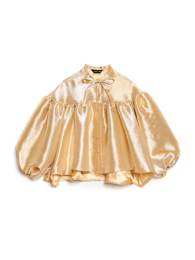 Shimmy Bow Blouse