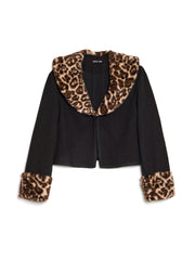 Velma Faux Fur Cardigan