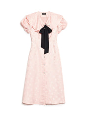 Hazel Jacquard Midi Dress