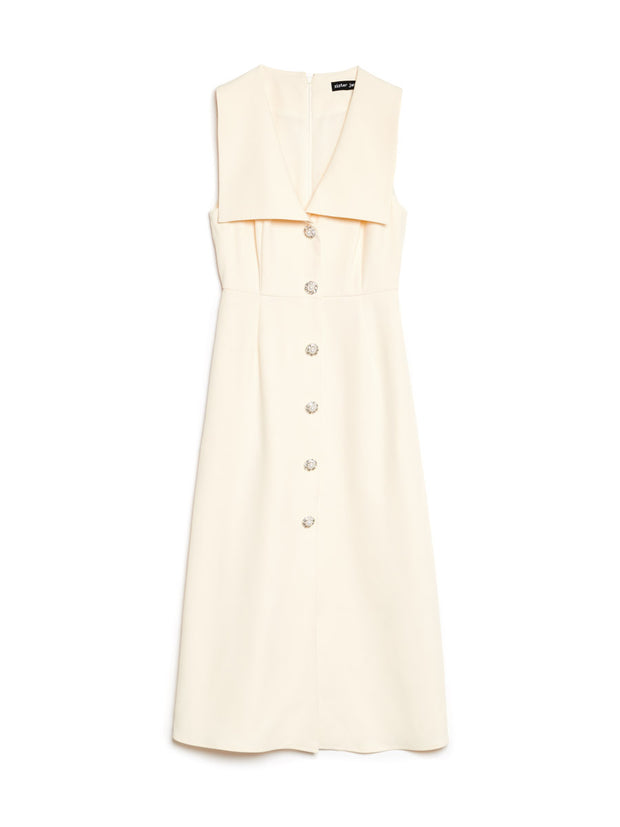 Birdie Collared Midi Dress