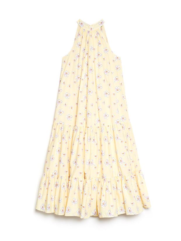 Lake Breeze Floral Maxi Dress