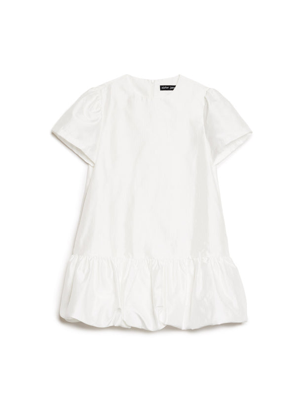 Crystal Clear Taffeta Mini Dress