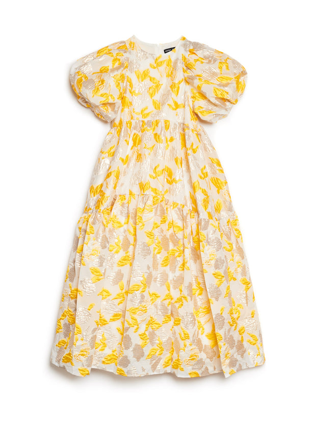 Heat Haze Jacquard Midi Dress