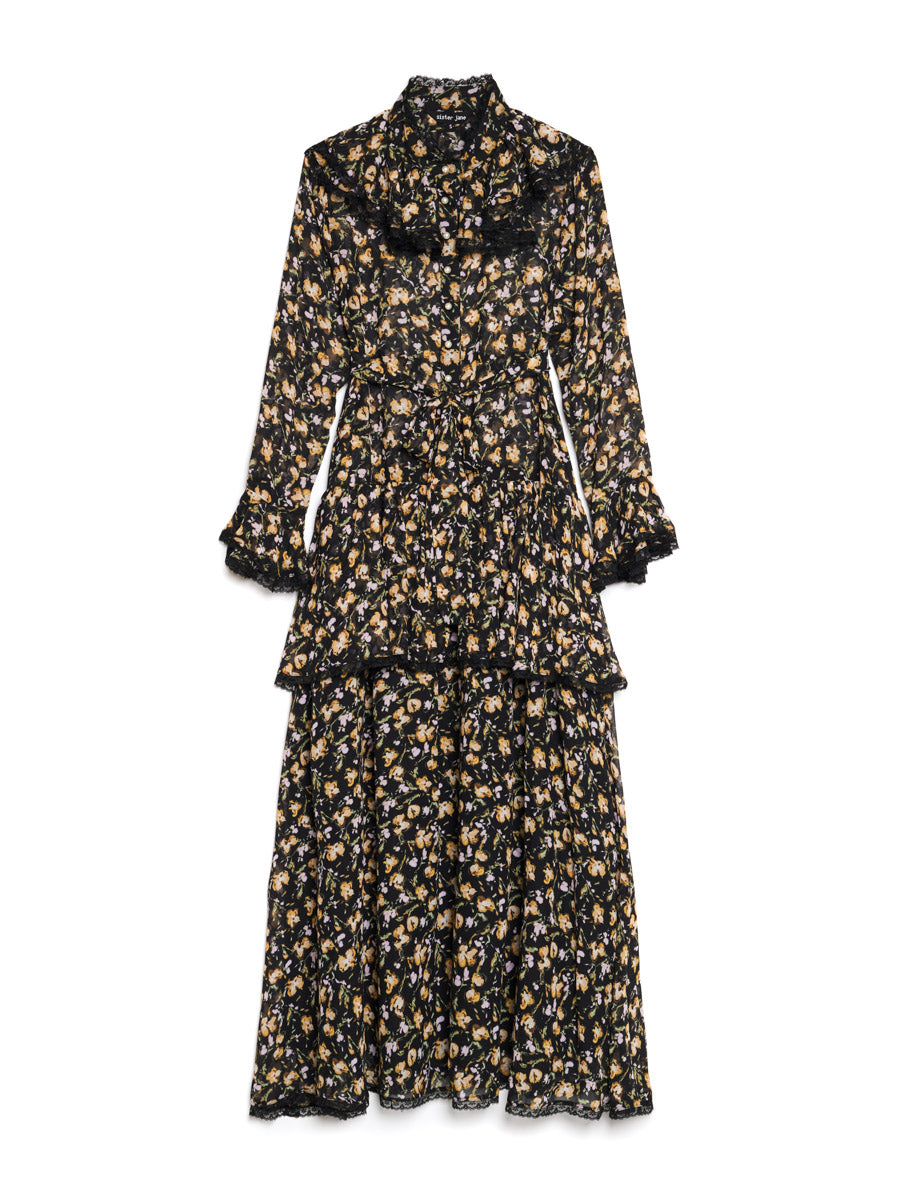 Windswept Floral Maxi Dress – Sister Jane