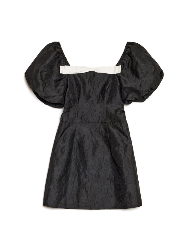 Cocktail Jacquard Mini Dress
