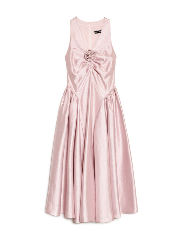 Muse Taffeta Midi Dress