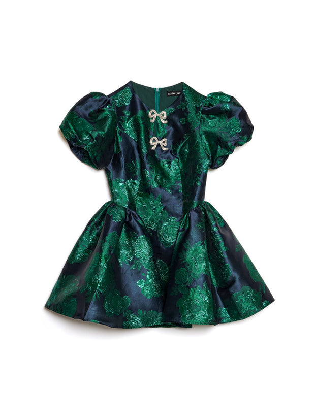 Lili Jacquard Mini Dress