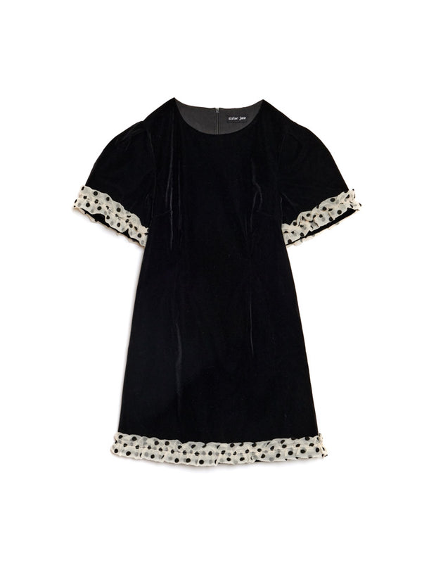 City Velvet Mini Dress