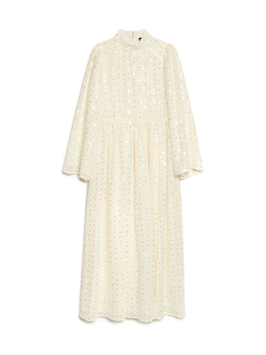 sister jane cream dress Reel Embellished Maxi Dress Sister Jane