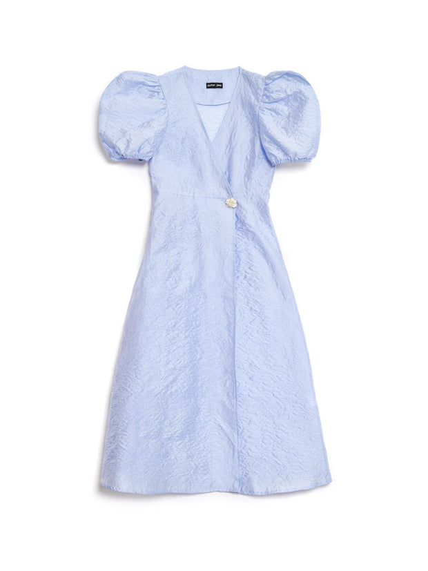 Guest Wrap Midi Dress