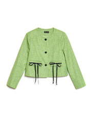 Theatre Tweed Bow Jacket