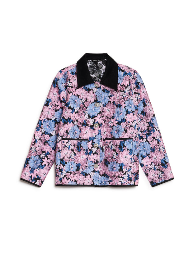 Floral Canvas Jacquard Jacket – Sister Jane