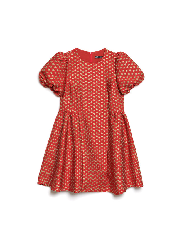 Mini Love Jacquard Dress