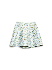 Mist Jacquard Mini Skirt