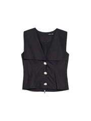 Birdie Collared Vest