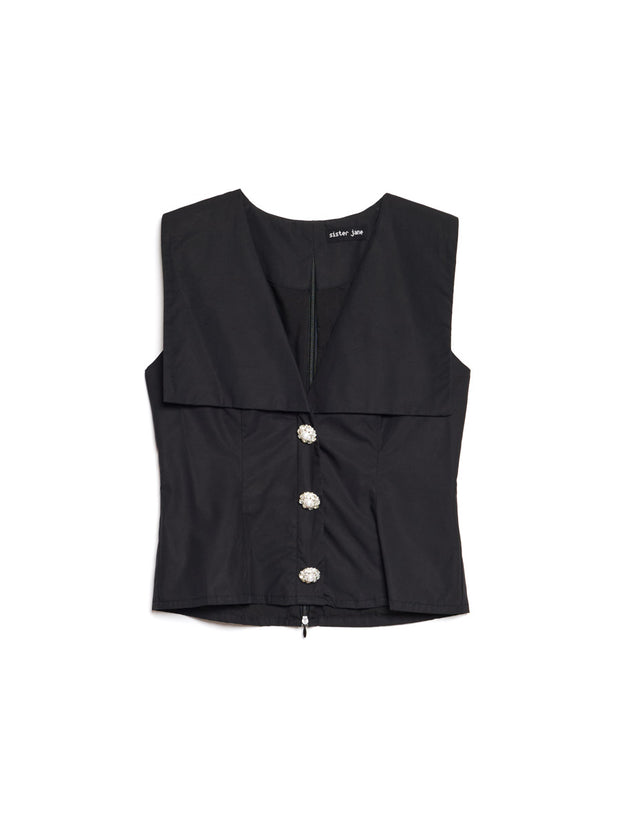 Birdie Collared Vest