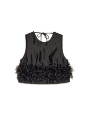Plume Organza Top