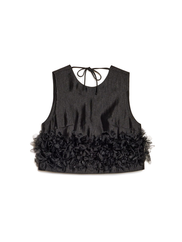 Plume Organza Top