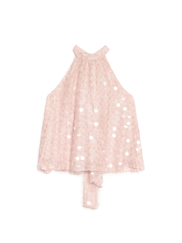 Teese Sequin Halterneck Top
